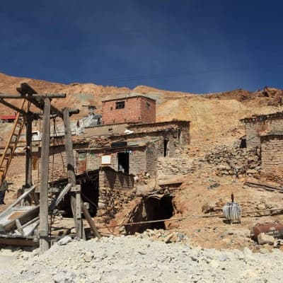 Dans la mine de Potosi